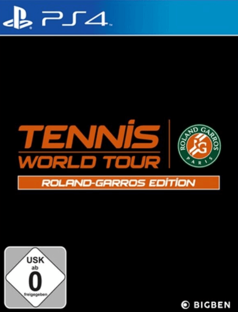 Tennis World Tour box art for Playstation 4